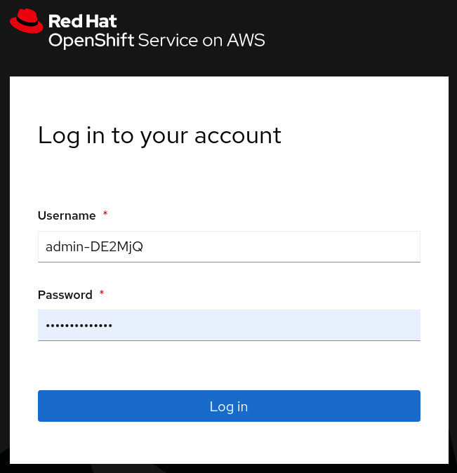 enter.admin.creds