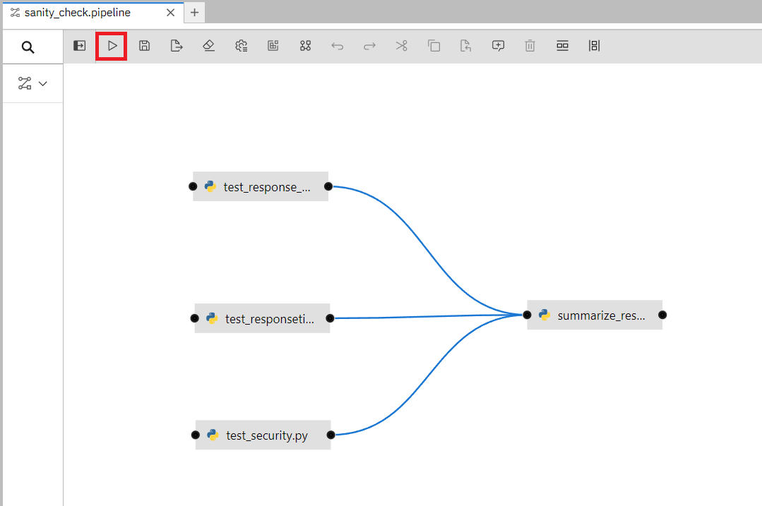 elyra sanity pipeline